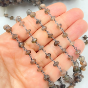 Andalusite Oxidized Wire Chain